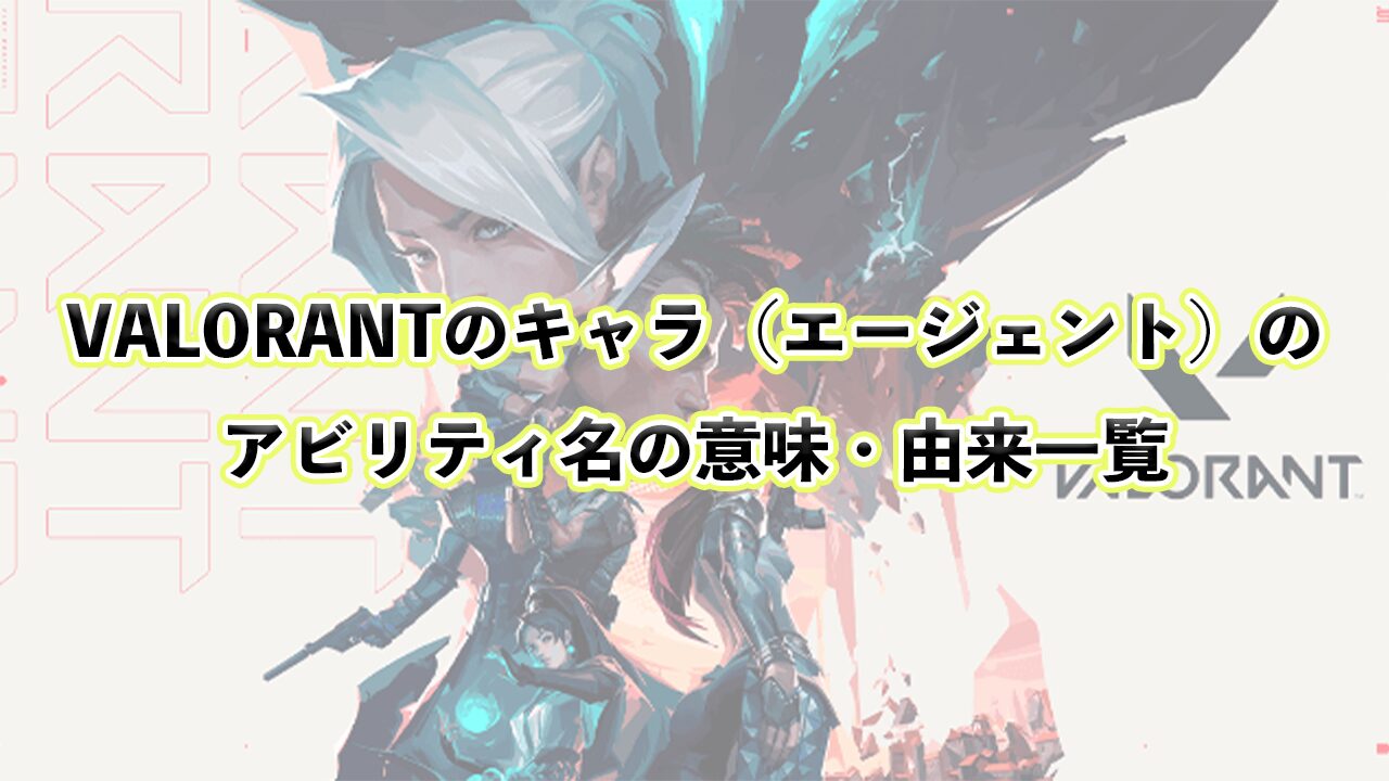 Posts 14424 Featured Image Valorant Ability Name Origins